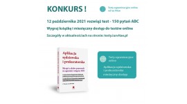 Kolejny konkurs dla kandydatów na aplikację sędziowską i prokuratorską (12.10.2021)