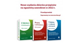 Nowe wydania zbiorów przepisów na egzaminy zawodowe w 2022 r.